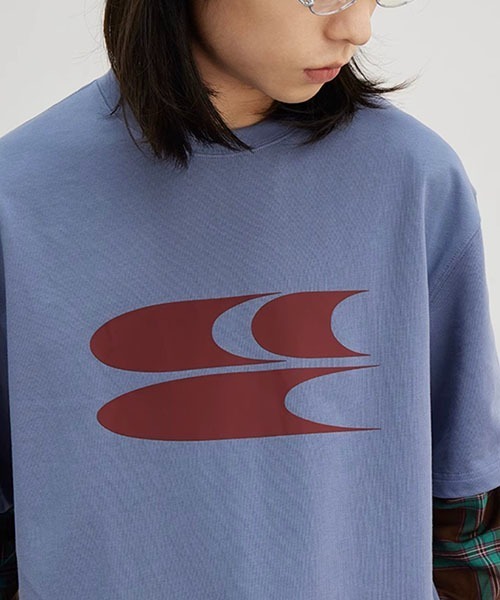 「WESTBOY」 半袖Tシャツ M パープル メンズ_画像8