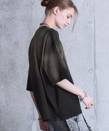 「SERACE」 半袖Tシャツ L ブラック メンズの画像3