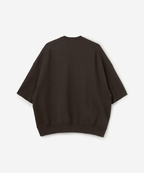 「Bshop」 「RYE TENDER 」半袖ニット ONE ブラック メンズ_画像3