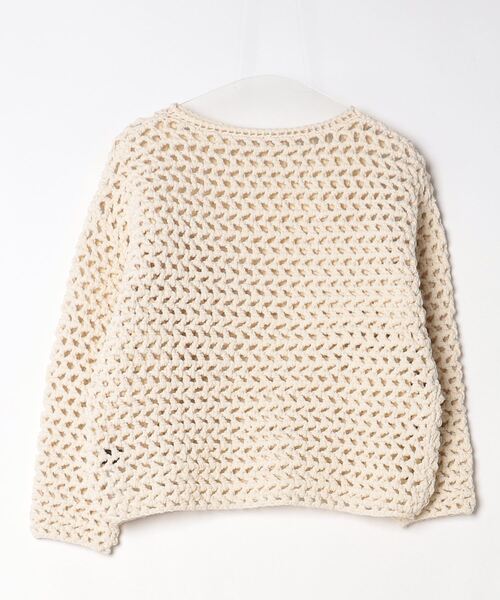 「styling/」 長袖ニット ONE SIZE ホワイト レディース_画像2