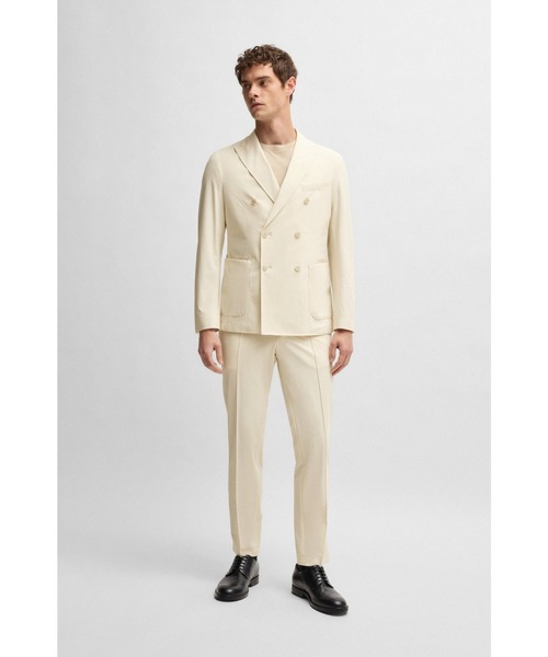 BOSS（HUGO BOSS） パンツ フォーマルパンツ パフォーマンスストレッチ