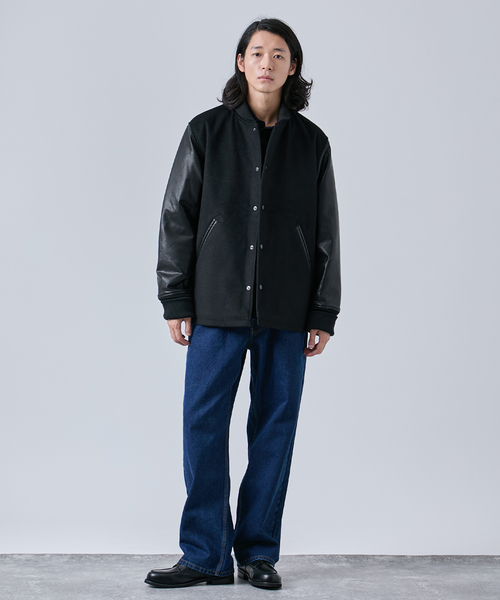 B.C STOCK（ベーセーストック） スタジャン タスマニアウール ウインド