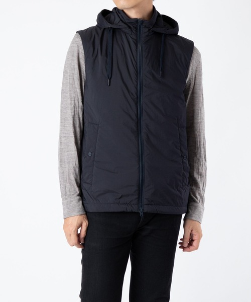 ベスト ジレ HERNO NUAGE VEST ヘルノ ニュアージュ フード ベスト メンズの画像