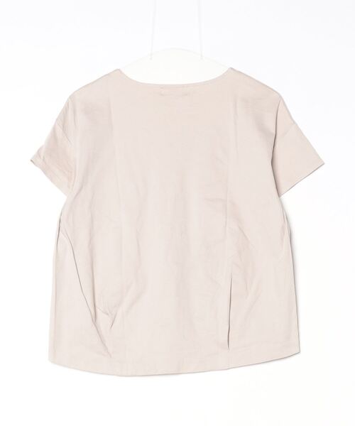 「J.PRESS」 半袖カットソー LARGE ベージュ レディース_画像2