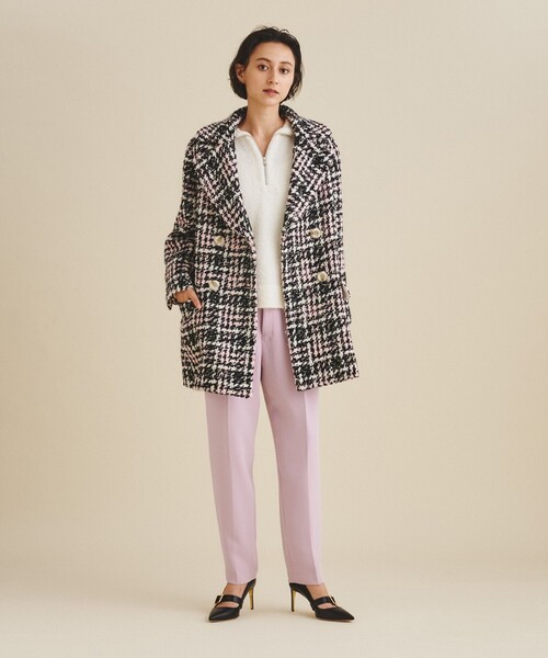 GRACE CONTINENTAL（グレースコンチネンタル） コート 36 ホワイト