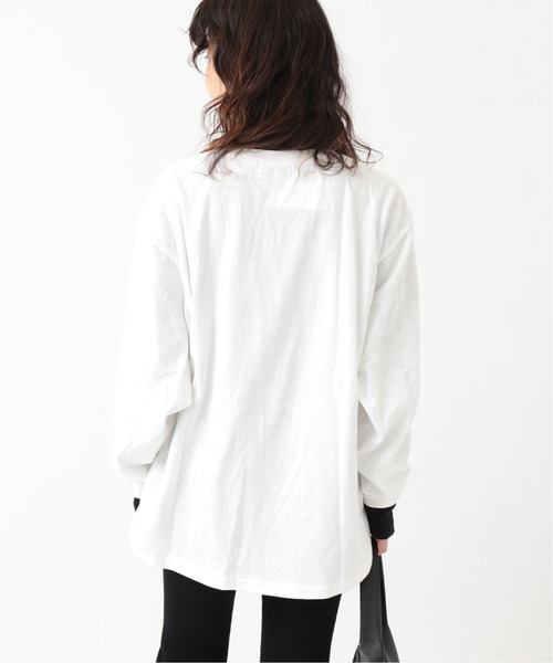 「AMERICANA」 長袖カットソー FREE ホワイト レディース_画像4