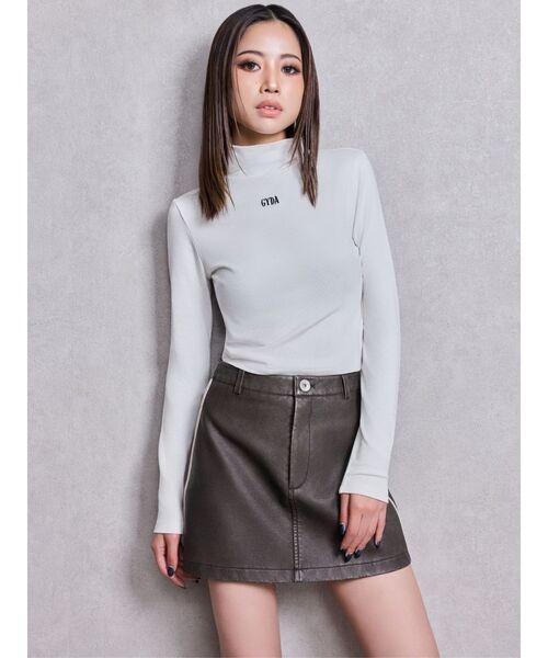 GYDA トップス GYDA SLANT PATTERNニットトップス[品番：MKSW0068846]｜GYDA