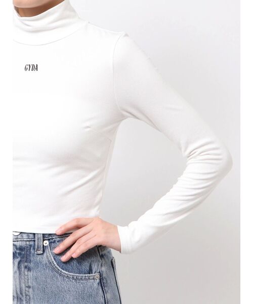 GYDA（ジェイダ） tシャツ GYDAハイネックショートトップス レディース