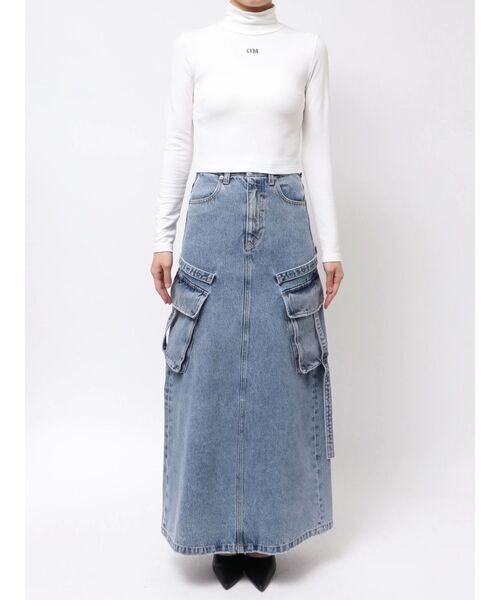 GYDA（ジェイダ） tシャツ GYDAハイネックショートトップス レディース