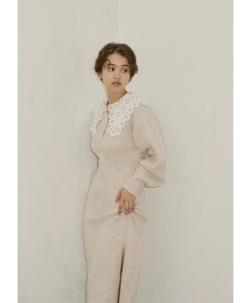 NOTRE emor（ノートルエモア） ワンピース Cherie Knit Dress