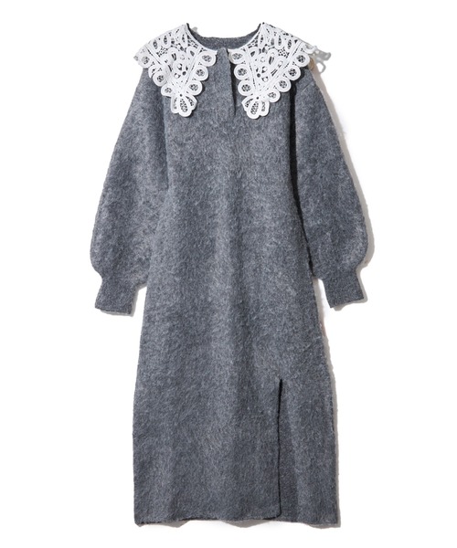 ワンピース Cherie Knit Dress NOTRE emor NOTRE emor（ノートルエモア） ワンピース Cherie Knit Dress