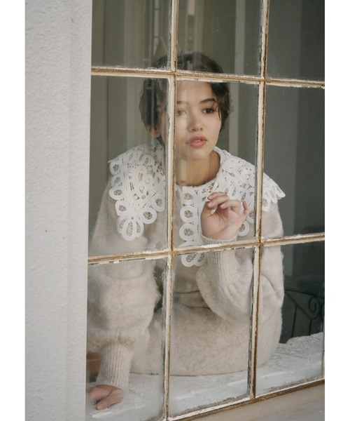 ワンピース Cherie Knit Dress NOTRE emor NOTRE emor（ノートルエモア） ワンピース Cherie Knit Dress
