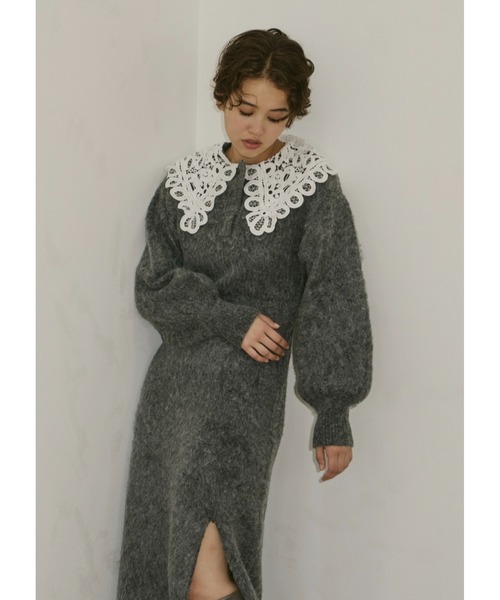 NOTRE emor（ノートルエモア） ワンピース Cherie Knit Dress
