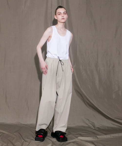 「my beautiful landlet」 イージーパンツ 1 ベージュ メンズ_画像5