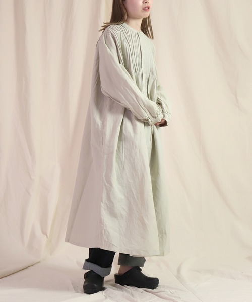 「Brocante」 長袖ワンピース 2 ベージュ レディース_画像2