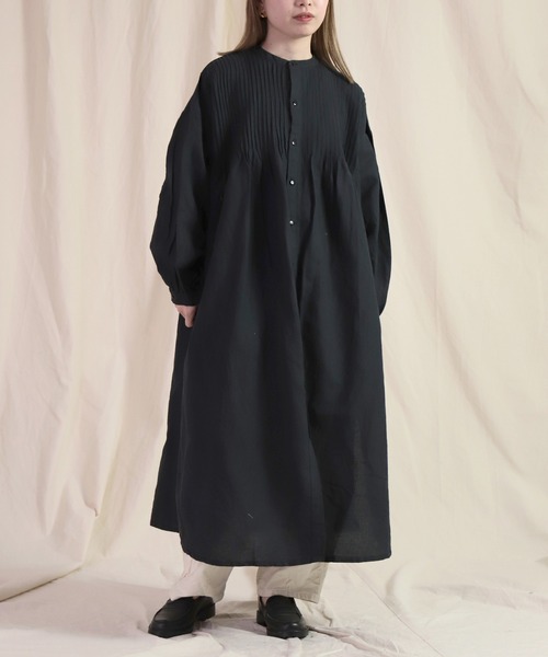 「Brocante」 長袖ワンピース 2 ベージュ レディース_画像6