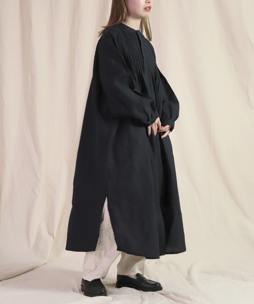 「Brocante」 長袖ワンピース 2 ベージュ レディース_画像7