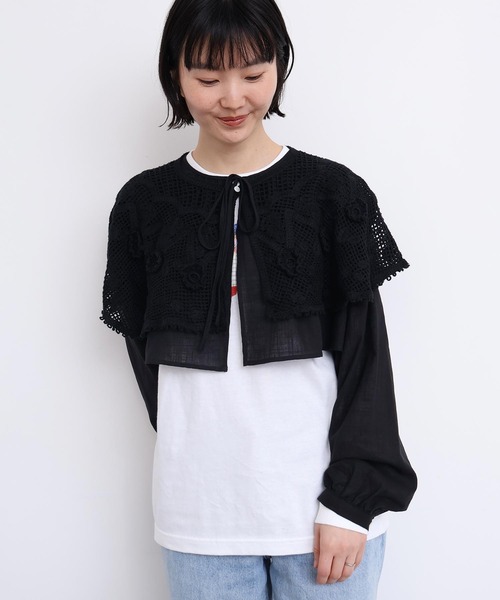 l'atelier du savon（アトリエドゥサボン） ブラウス シャツ handcraft
