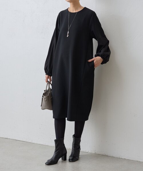 BEARDSLEY（ビアズリー） ワンピース ソデコンビワンピース : ZOZOTOWN