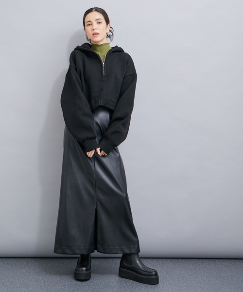 「LE CERCLE par rope'」 長袖ニット FREE ブラック レディース_画像3