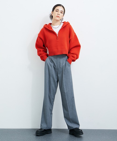 「LE CERCLE par rope'」 長袖ニット FREE ブラック レディース_画像7