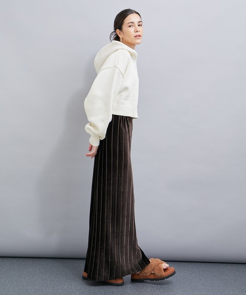 「LE CERCLE par rope'」 長袖ニット FREE ブラック レディース_画像9