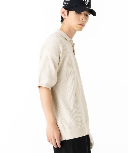 NEW ERA（ニューエラ） ポロシャツ 半袖 ニューエラゴルフ ニット