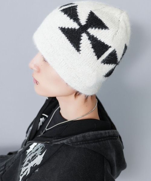 SPINNS（スピンズ） ニット帽 ニットキャップ シングルニットビーニー