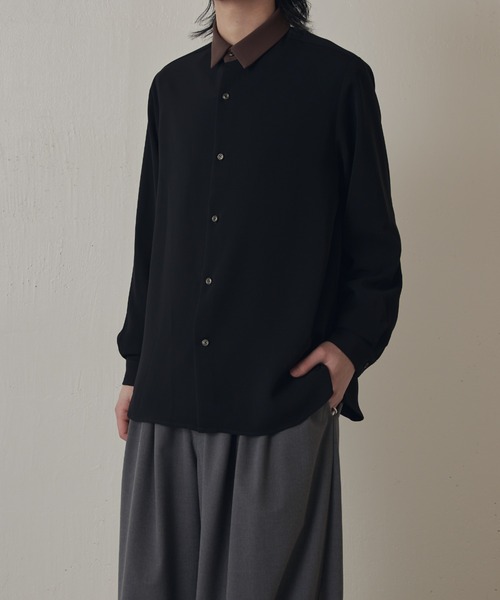 Lui's（ルイス） シャツ ソフトタッチクレリックシャツ メンズ