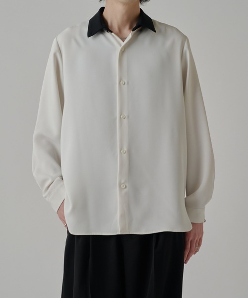 Lui's（ルイス） シャツ ソフトタッチクレリックシャツ メンズ