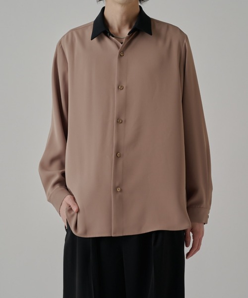Lui's（ルイス） シャツ ソフトタッチクレリックシャツ メンズ