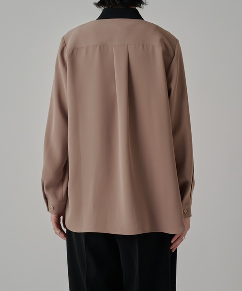 Lui's（ルイス） シャツ ソフトタッチクレリックシャツ メンズ