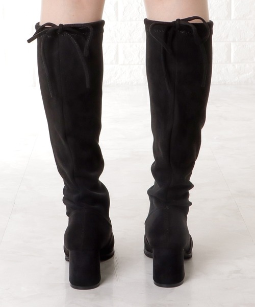「Lace Ladies」 ロングブーツ 23.5 ブラック レディース_画像6