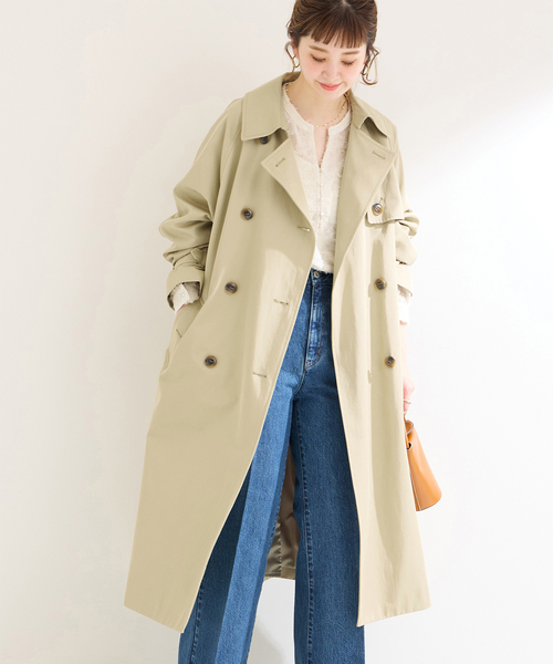 B.C STOCK（ベーセーストック） 「Simplicite」トレンチコート FREE