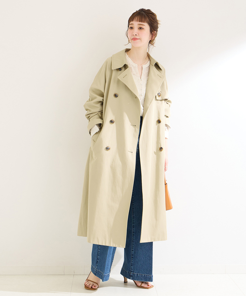 B.C STOCK（ベーセーストック） 「Simplicite」トレンチコート FREE