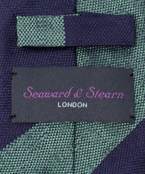 Seaward＆stearn ネクタイ 「Seaward ＆ Stearn」8.0cm ストライプ3