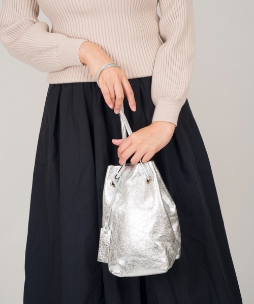 「marco masi」 ショルダーバッグ FREE シルバー レディース_画像7