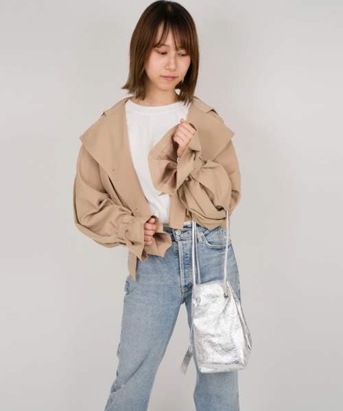 「marco masi」 ショルダーバッグ FREE シルバー レディース_画像9