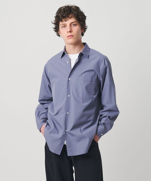 カリビアーナミルズ ポプリン レギュラーカラーシャツ UNITED ARROWS（ユナイテッドアローズ） シャツ カリビアーナミルズ