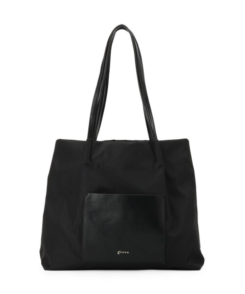 grove（グローブ） トートバッグ 「A4」タックポケ3層トート