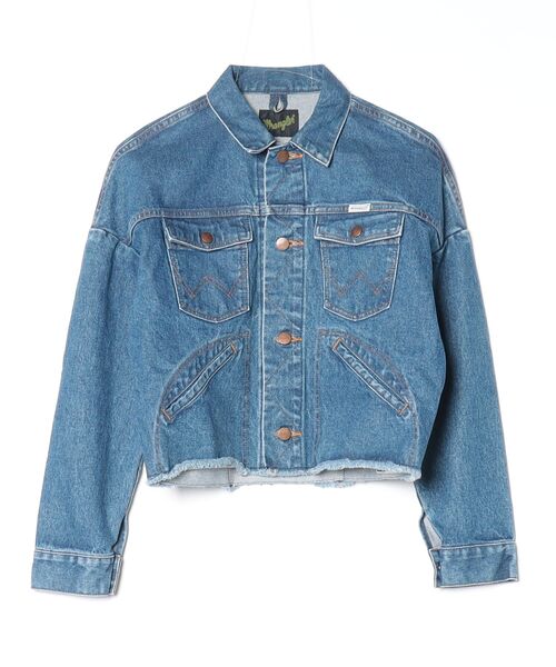 Wrangler（ラングラー） デニムジャケット S ブルー レディース