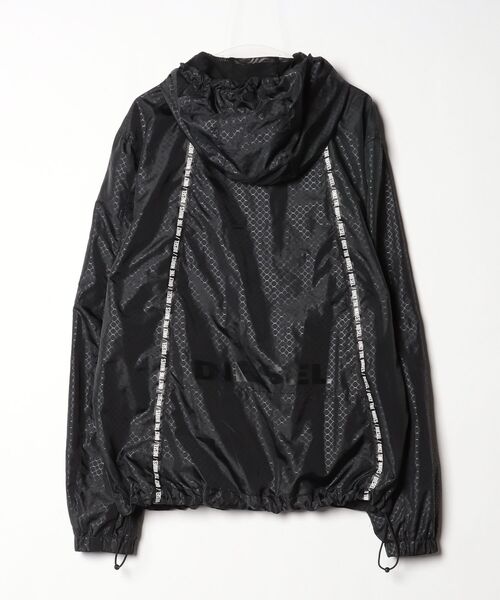 「DIESEL」 マウンテンパーカー - ブラック メンズの画像