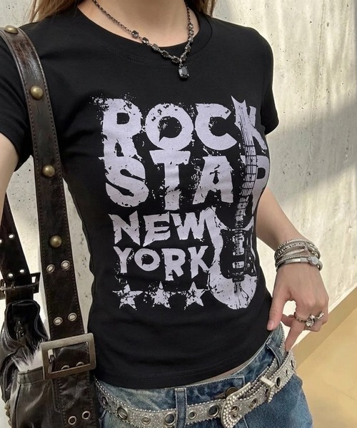 lilful tシャツ 半袖 「26年春夏新作」「新色ブラック追加！」Y2K