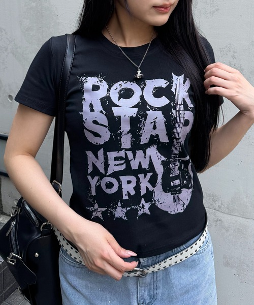 lilful tシャツ 半袖 「26年春夏新作」「新色ブラック追加！」Y2K