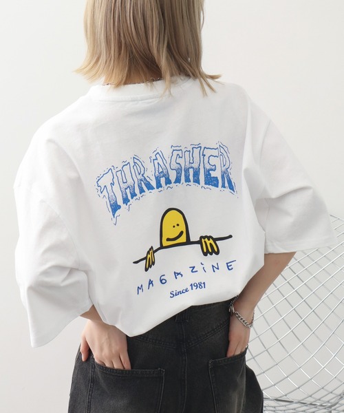 THRASHER（スラッシャー） tシャツ 「THRASHER/スラッシャー」マーク