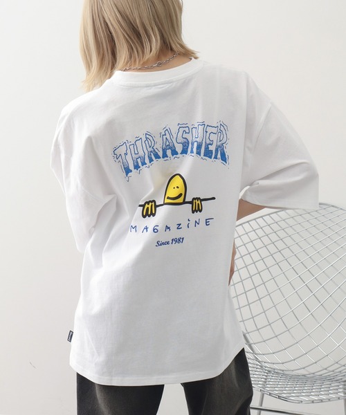 Thrasher マークゴンザレスTシャツ　XL 復刻 THRASHER（スラッシャー） tシャツ 「THRASHER/スラッシャー」マーク