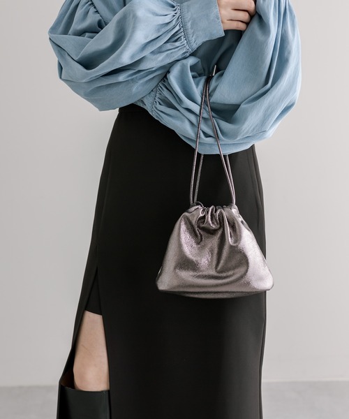「mystic」 2WAYバッグ ONE SIZE シルバー レディース_画像8
