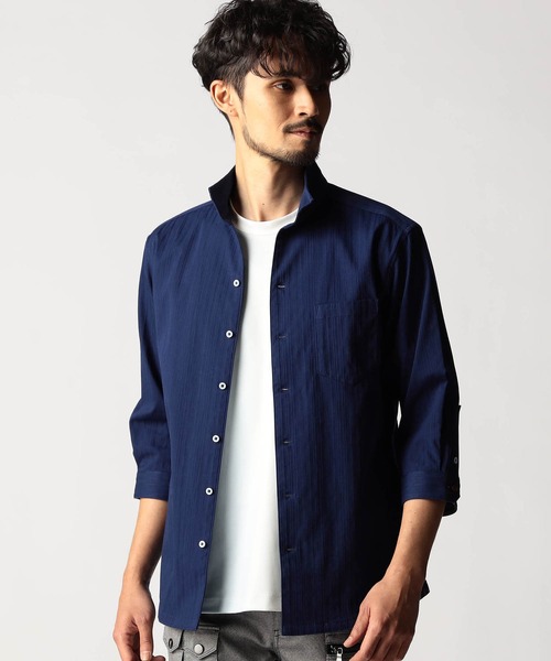 NICOLE CLUB FOR MEN（ニコルクラブフォーメン） 七分袖 シャツ