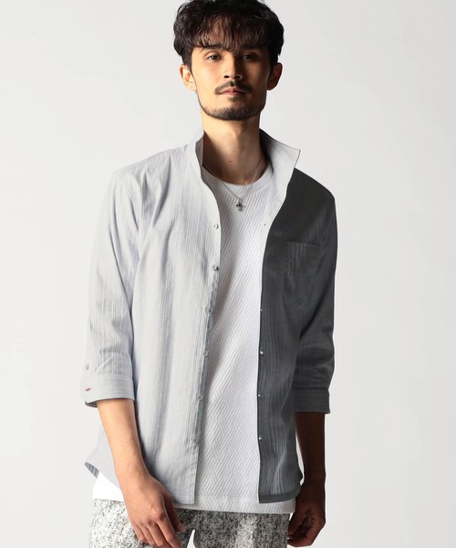 NICOLE CLUB FOR MEN（ニコルクラブフォーメン） 七分袖 シャツ