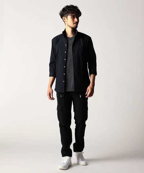 NICOLE CLUB FOR MEN（ニコルクラブフォーメン） 七分袖 シャツ
